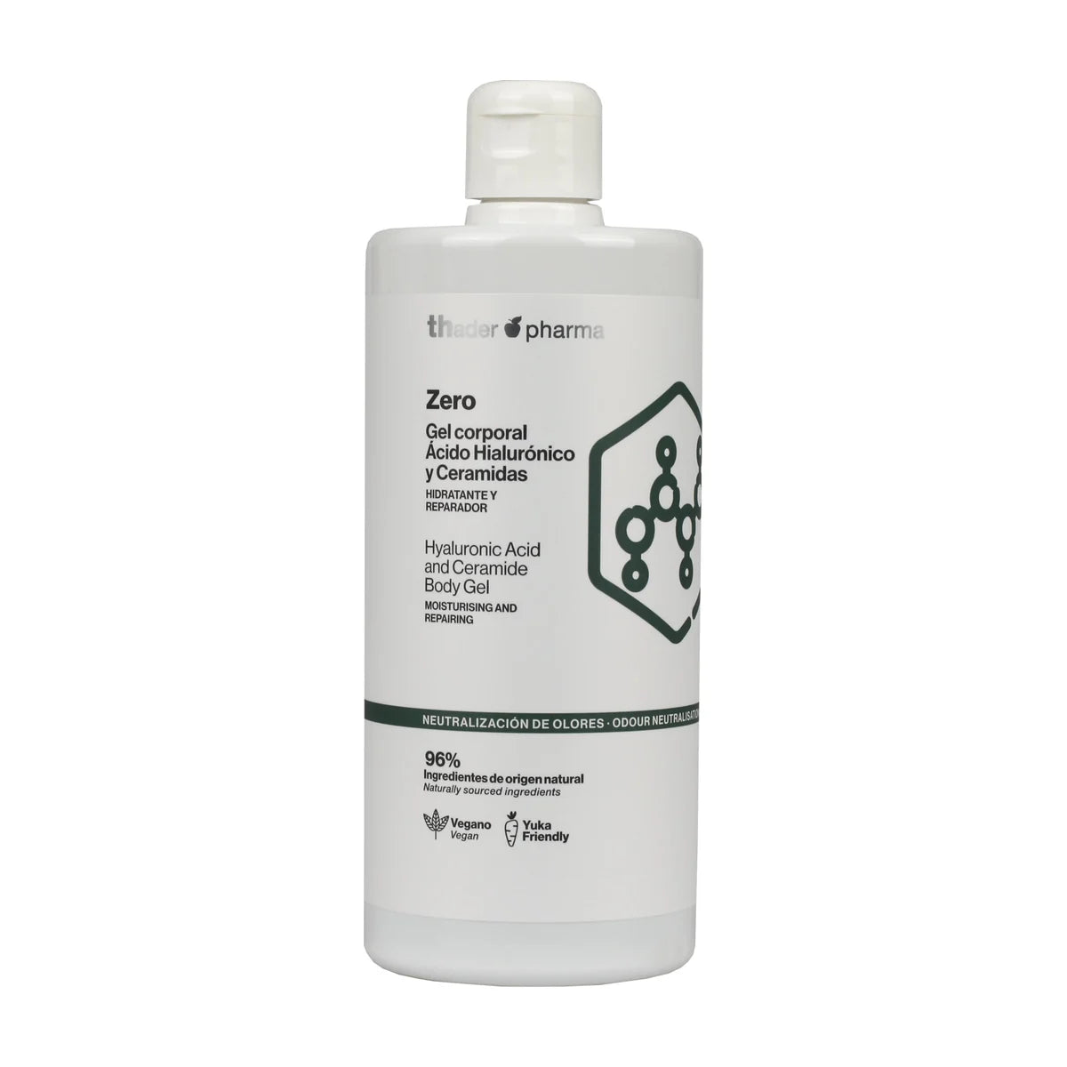 TH Pharma Zero Gel Corporal Ácido Hialurónico y Ceramidas 750 ml