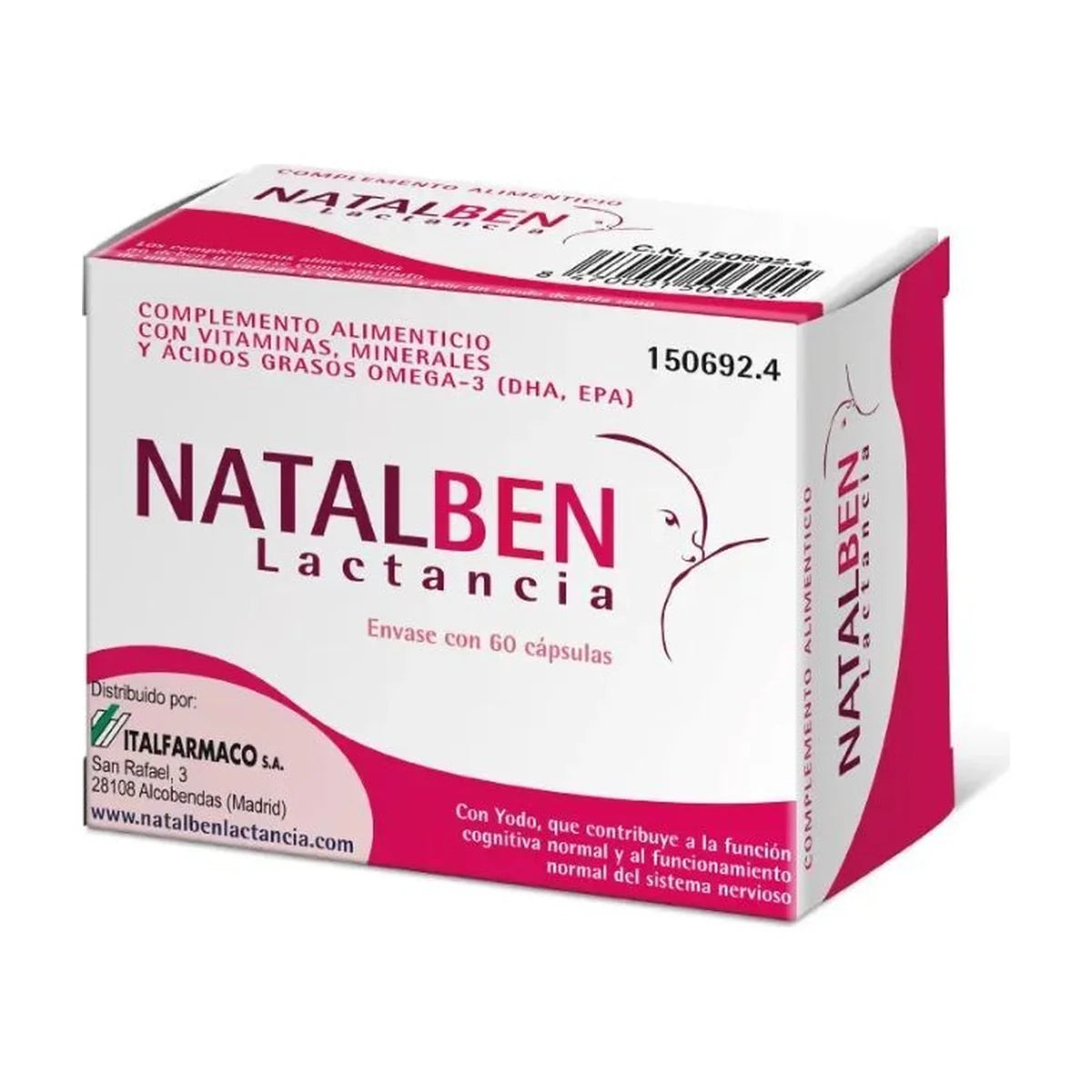 Natalben Lactancia 60 cápsulas