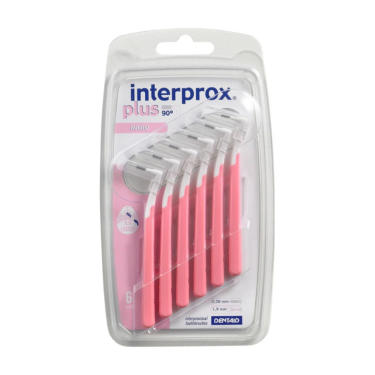 Interprox Plus Nano Cepillos Interdentales 6 Unidades