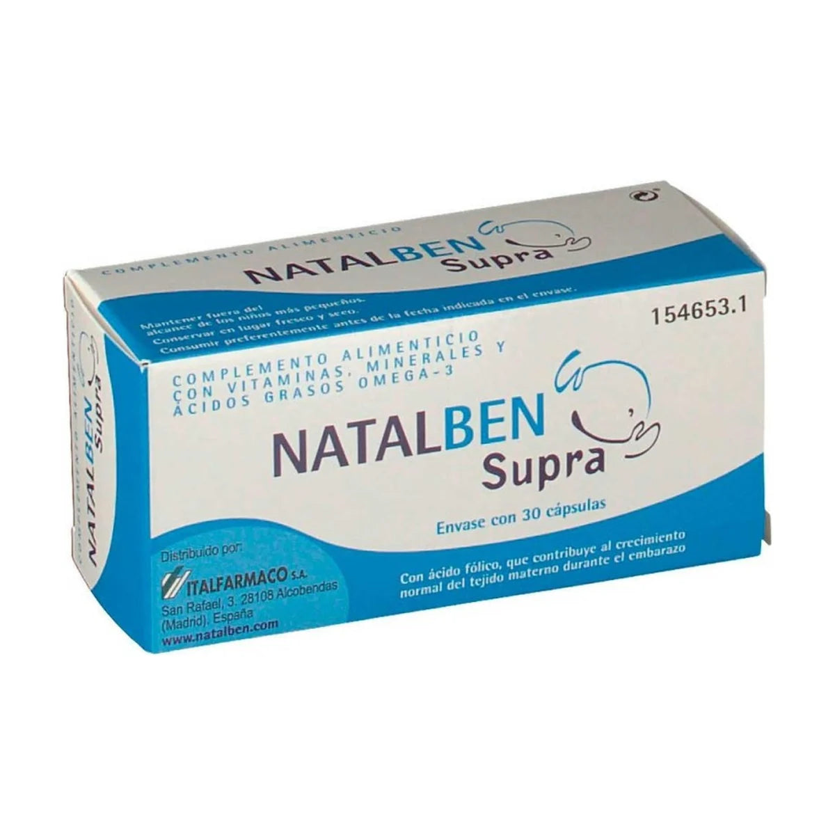 Natalben Supra 30 cápsulas