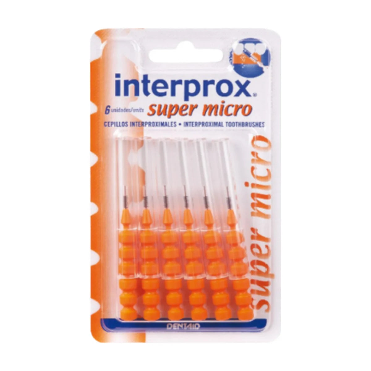 Interprox 4G Super Micro Cepillos Interdentales 6 Unidades