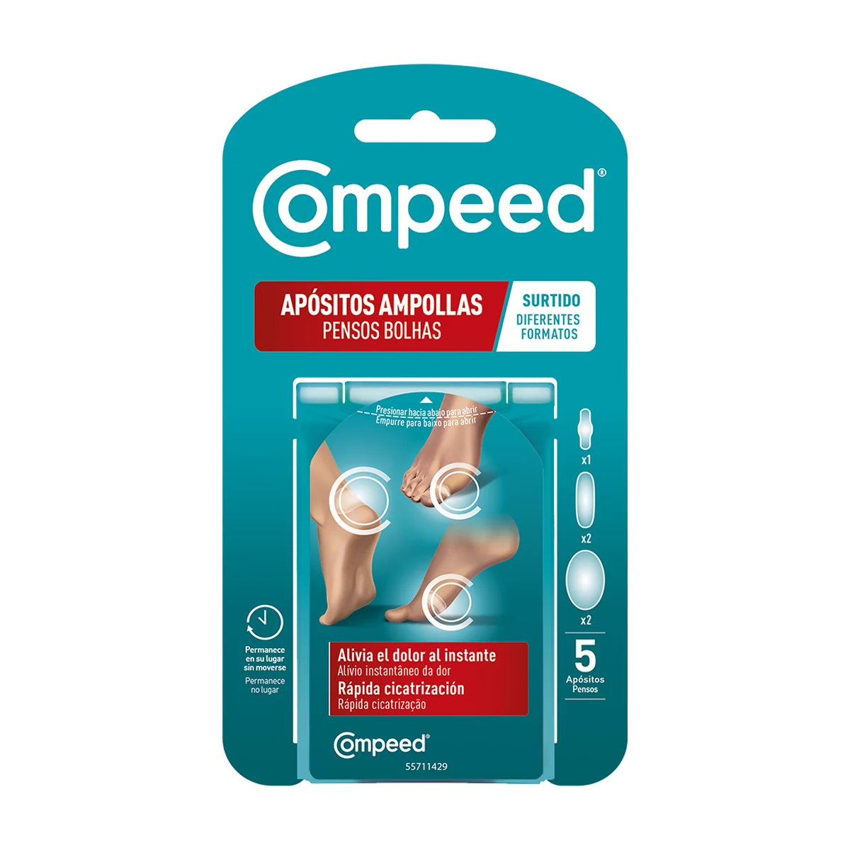 Compeed Ampollas Surtido, 5 Apósitos