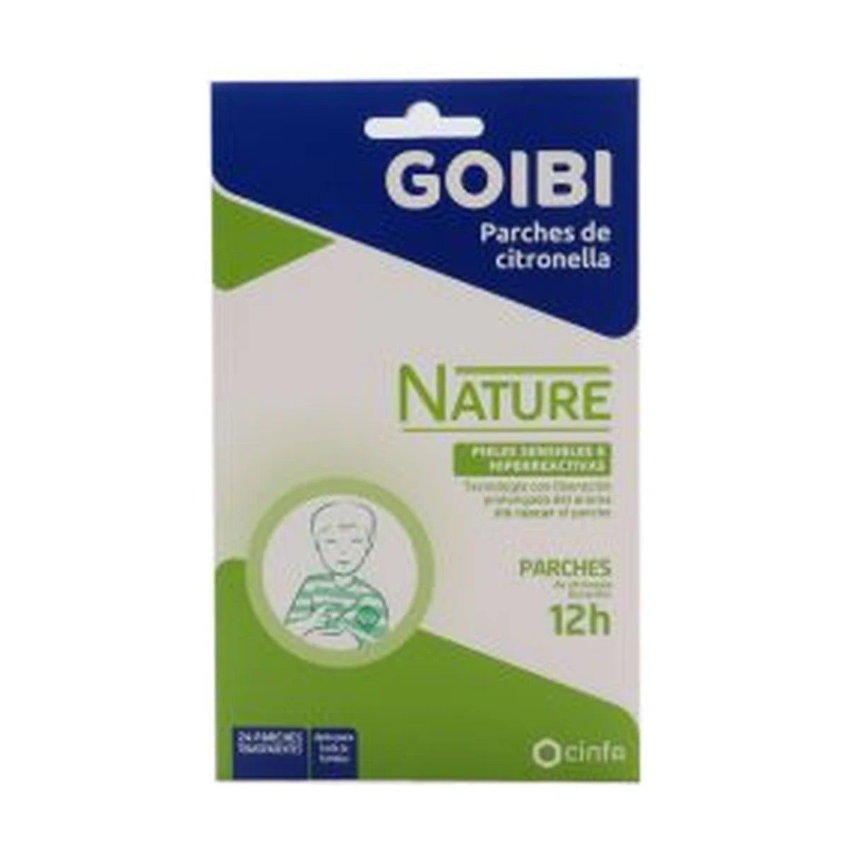 Goibi Nature parches aromáticos de citronela 24 unidades