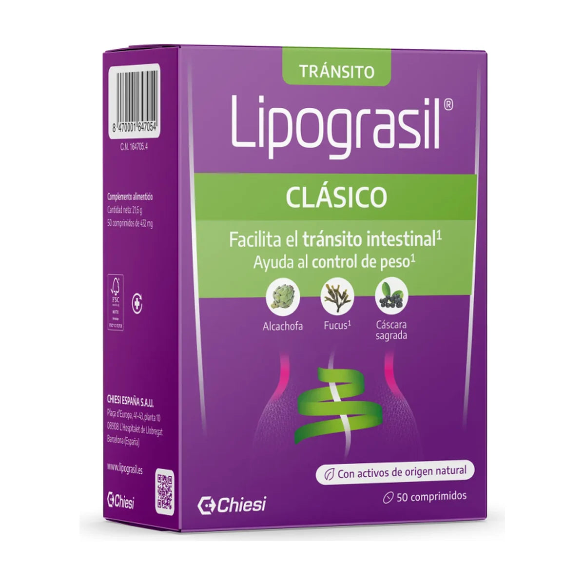 Lipograsil Clásico Doble Efecto 50 comprimidos