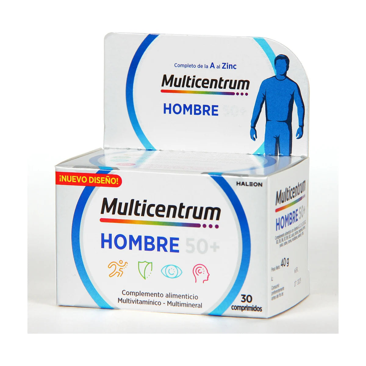 Multicentrum Hombre 50+ 30 comprimidos