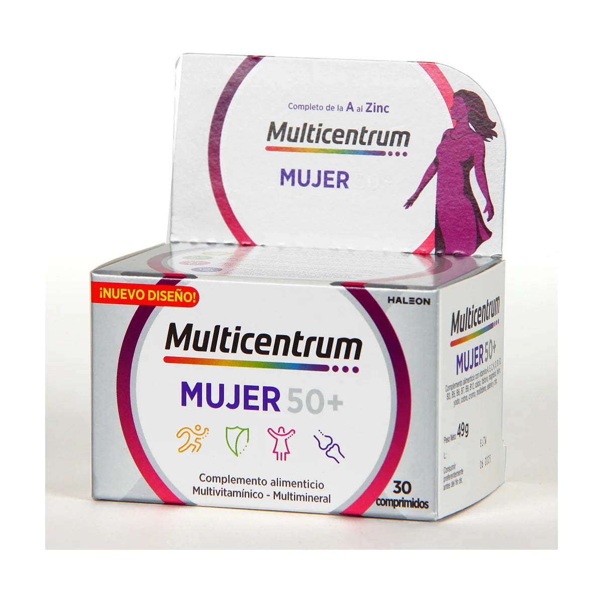 Multicentrum Mujer 50+ 30 comprimidos
