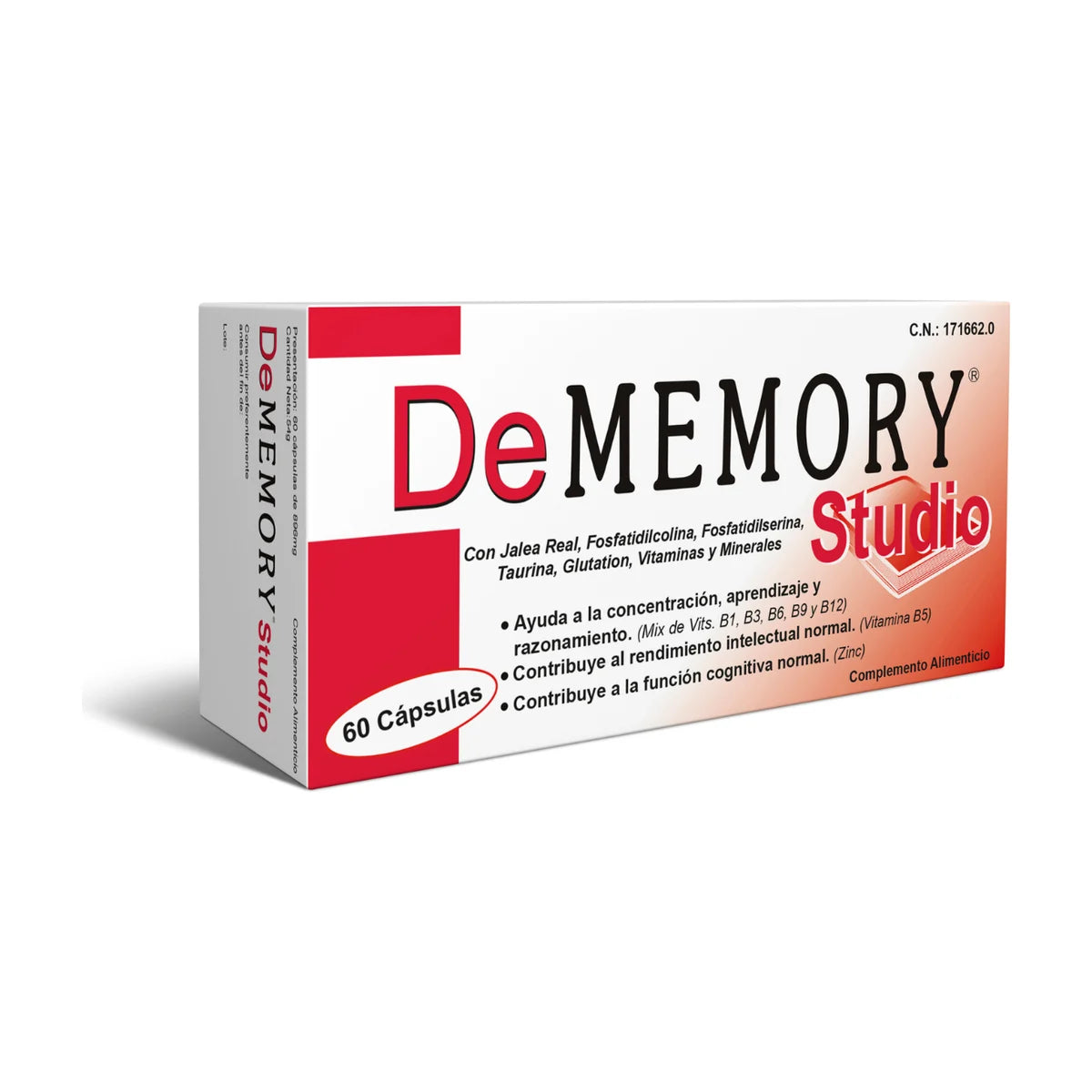 DeMemory Studio 60 cápsulas