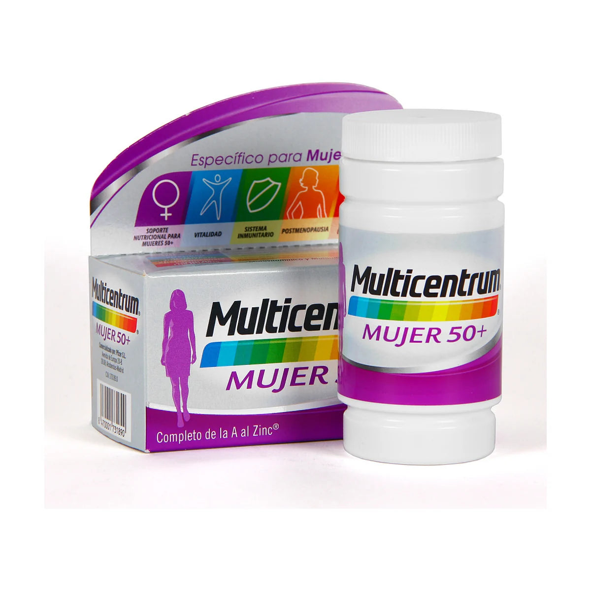 Multicentrum Mujer 50+ 90 comprimidos