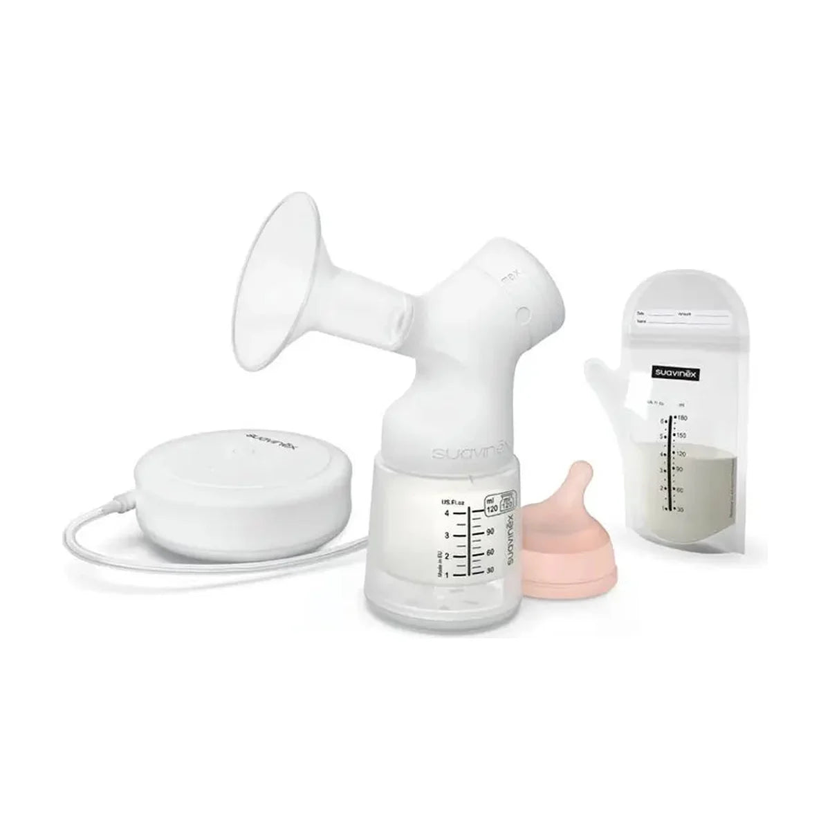 Suavinex Link Extractor de Leche Eléctrico con Accesorios