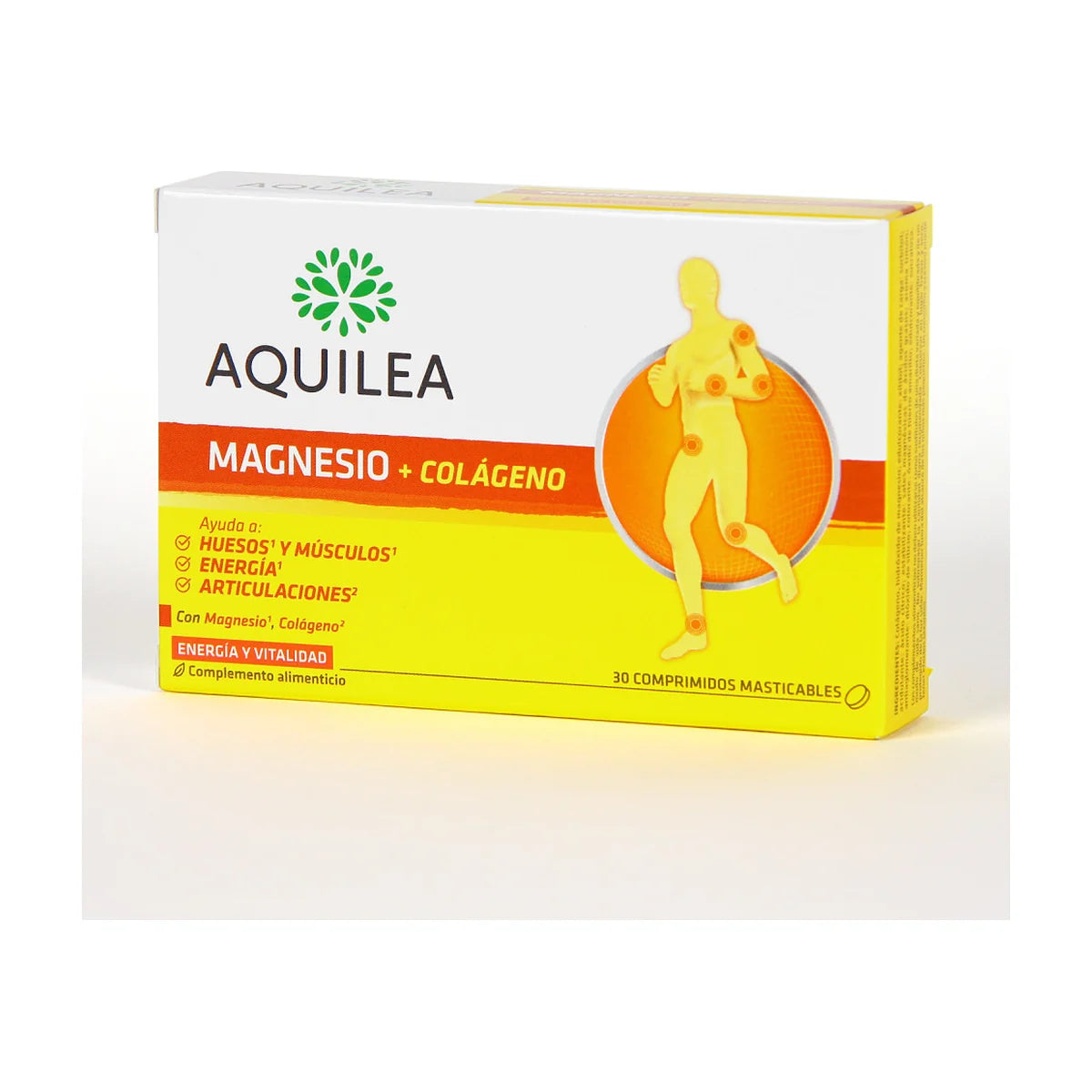 Aquilea Magnesio + Colágeno 30 comprimidos masticables limón