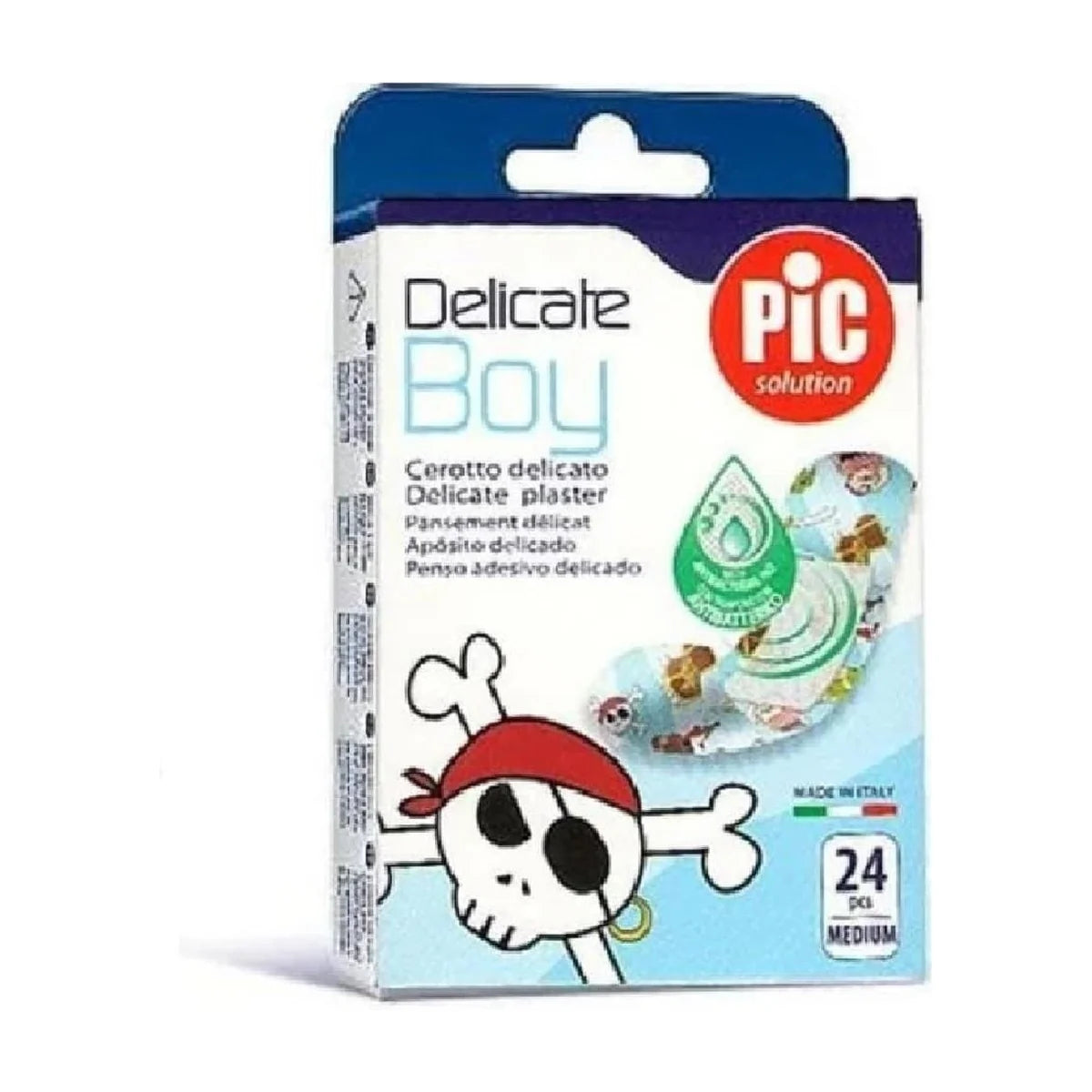 Pic Delicate Kids Boy, 24 Apósitos de 72 x 19 mm