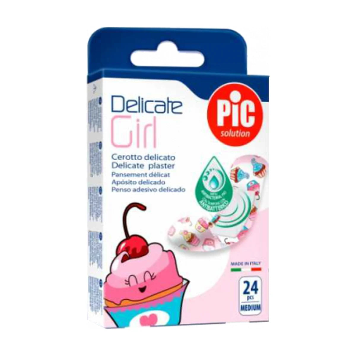Pic Delicate Kids Girl, 24 Apósitos de 72 x 19 mm