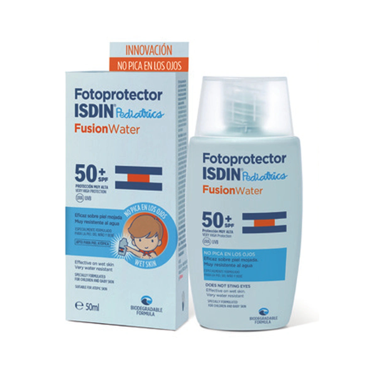 ISDIN Pediatrics Fusion Water SPF 50+ 50 ml