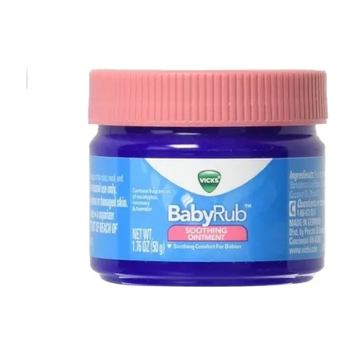 Vicks BabyRub Bálsamo Cosmético +6 Meses 50 g