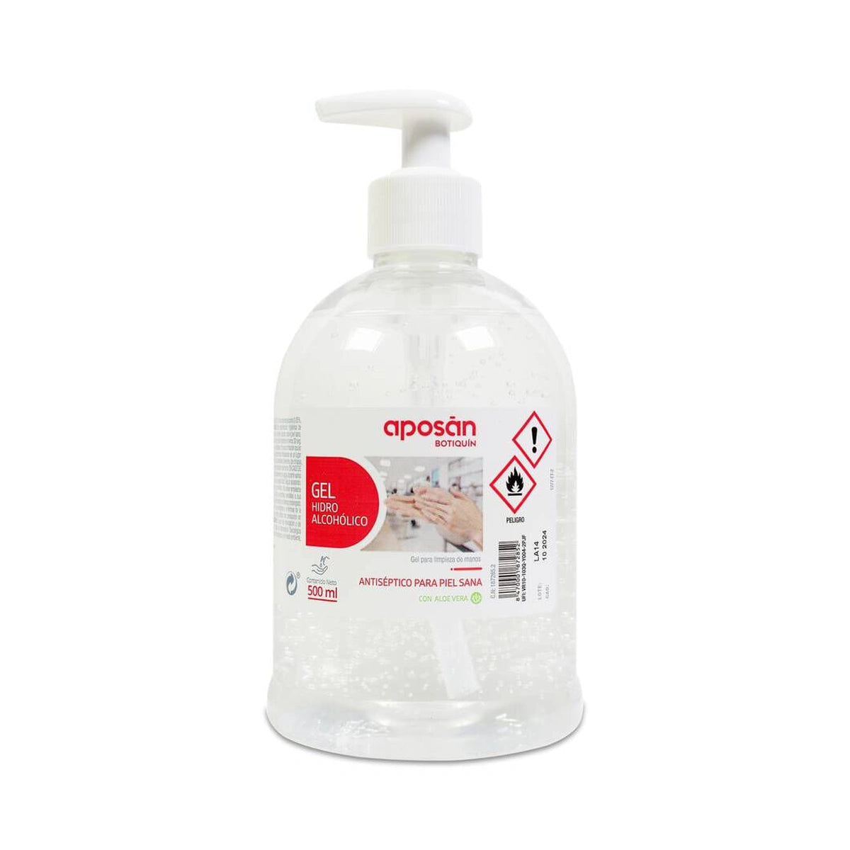 Aposán Gel Hidroalcohólico de Manos, 500 ml