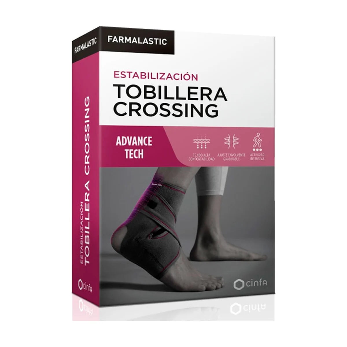Farmalastic Advance Tech Tobillera Estabilizadora Crossing Talla Única