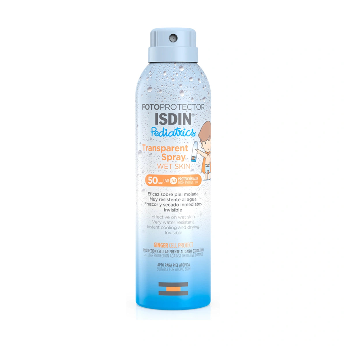 ISDIN Pediatrics Transparent Spray Wet Skin SPF 50 250 ml
