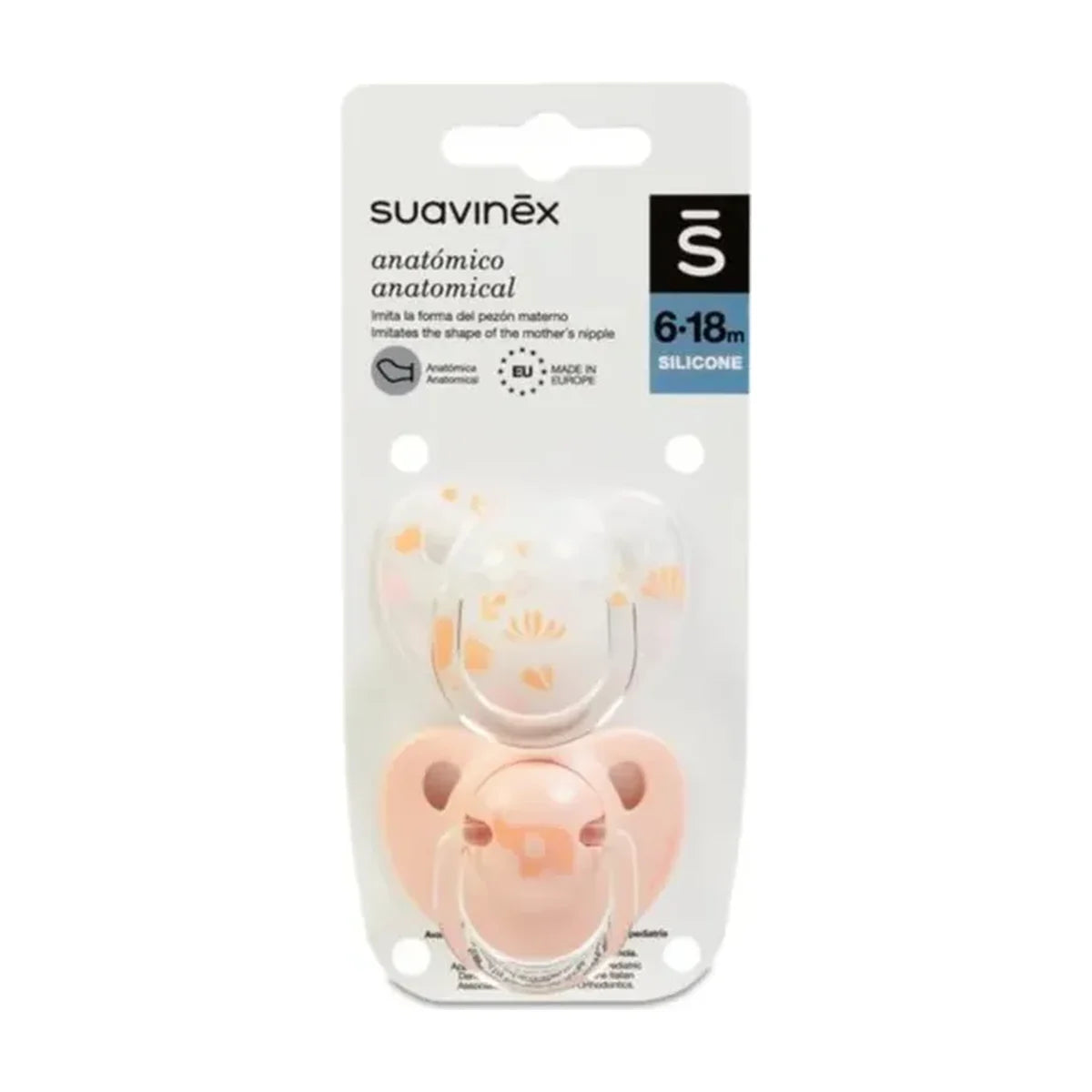 Suavinex Chupetes Anatómica SX Pro 6 a 18 meses 2 Unidades