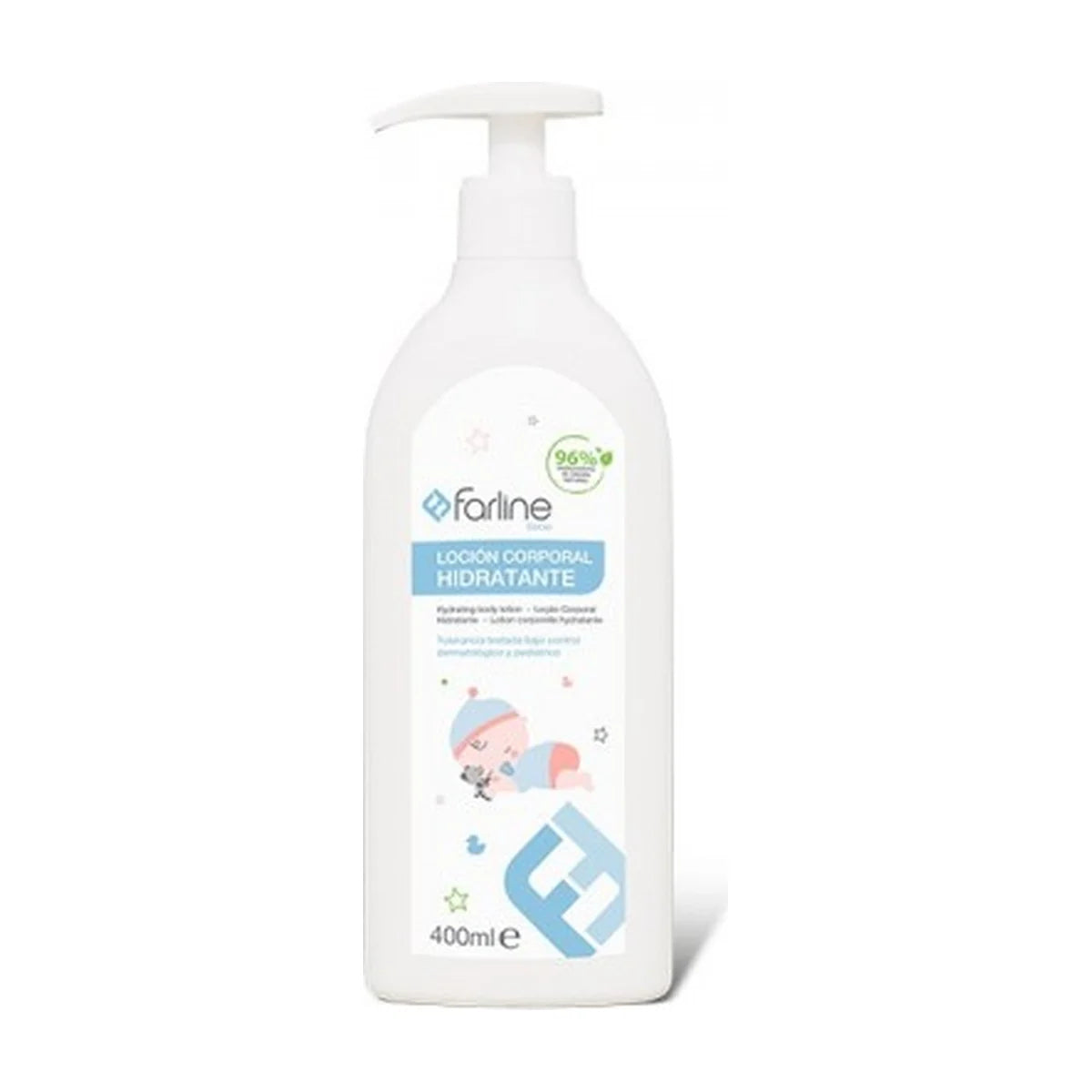 Farline Bebé Loción Corporal Hidratante 400 ml