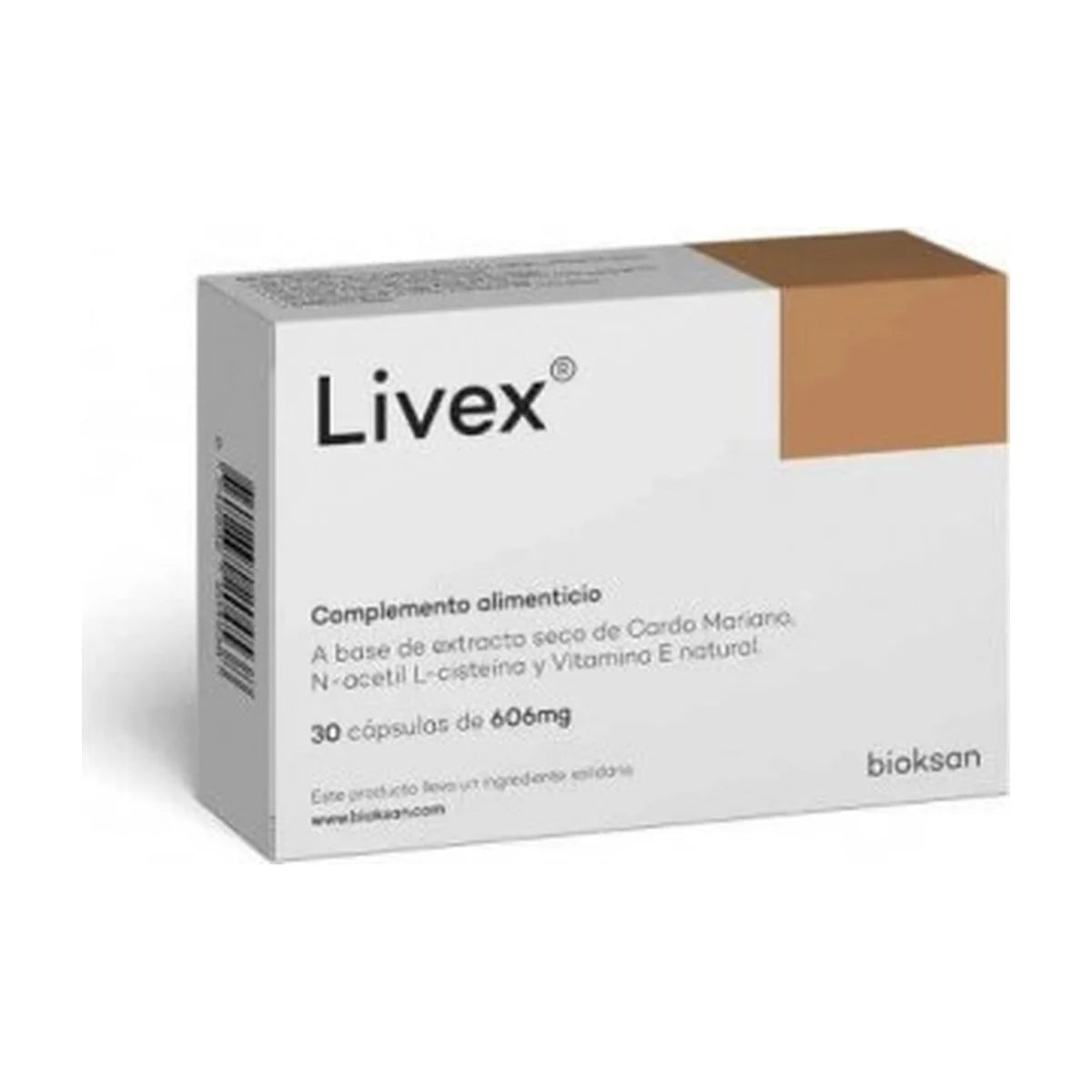 Livex 30 cápsulas vegetales