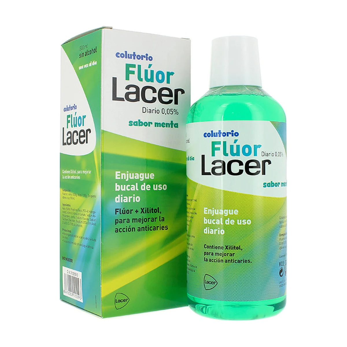 Flúor Lacer Junior Colutorio Diario Menta 500 ml