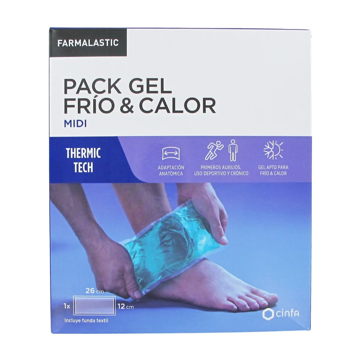 Farmalastic Pack Gel Frío y Calor Midi 1 unidad