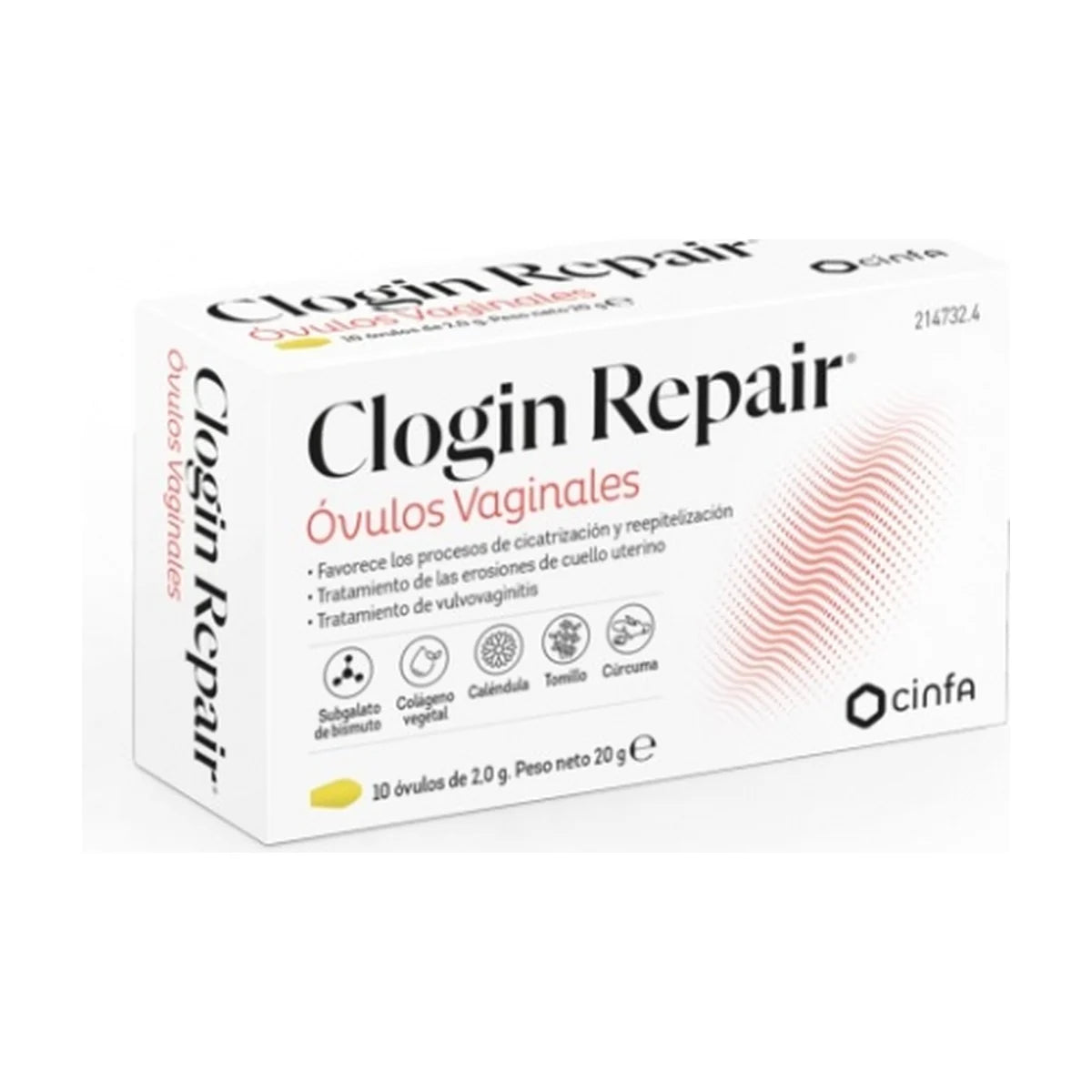 Clogin Repair Óvulos Vaginales 10 x 2 g