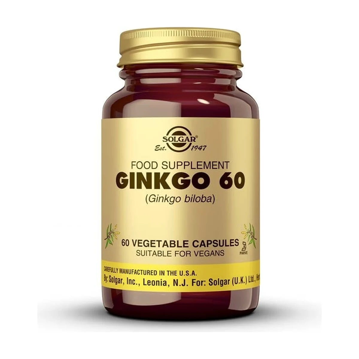 Solgar Ginkgo 60 60 cápsulas vegetales