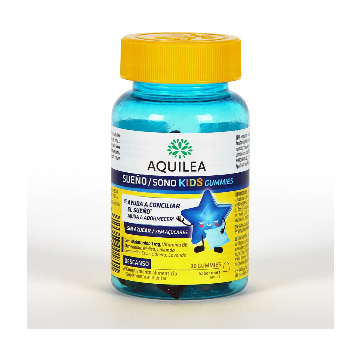 Aquilea Sueño Kids Gummies 30 gominolas sabor mora