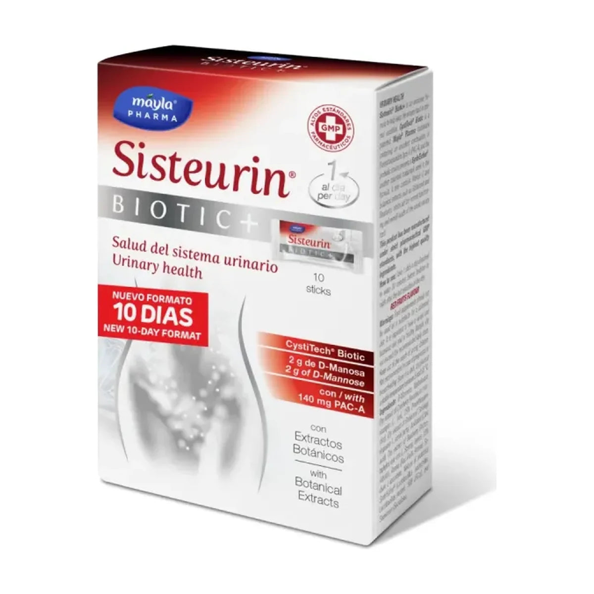 Máyla Sisteurin Biotic+ 10 sticks sabor frutos del bosque