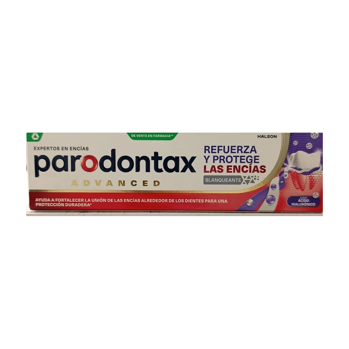 Parodontax Refuerza y Protege Encías Blanqueante 75 ml