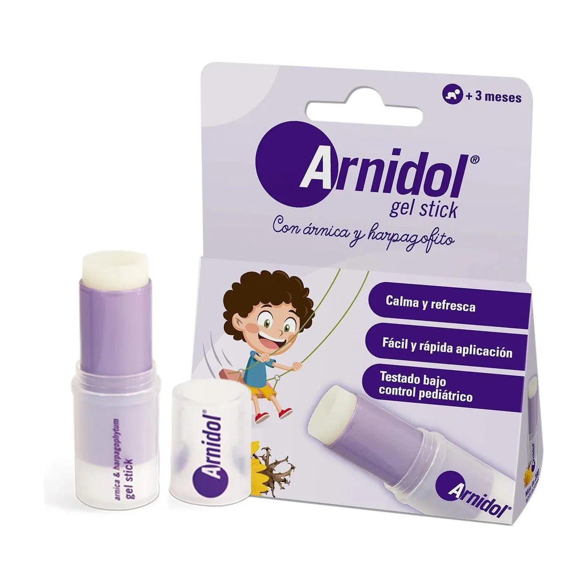 Arnidol Gel Stick con árnica y harpagofito 15 g
