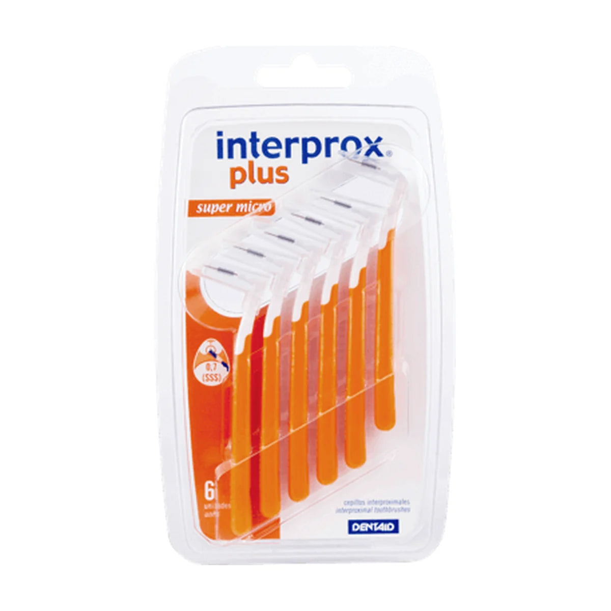 Interprox Plus Super Micro Cepillos Interdentales 6 Unidades