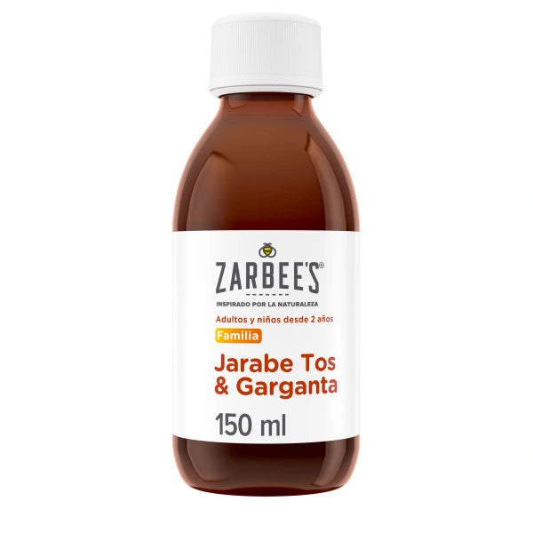 Zarbee's Jarabe Tos y Garganta con Miel 150 ml