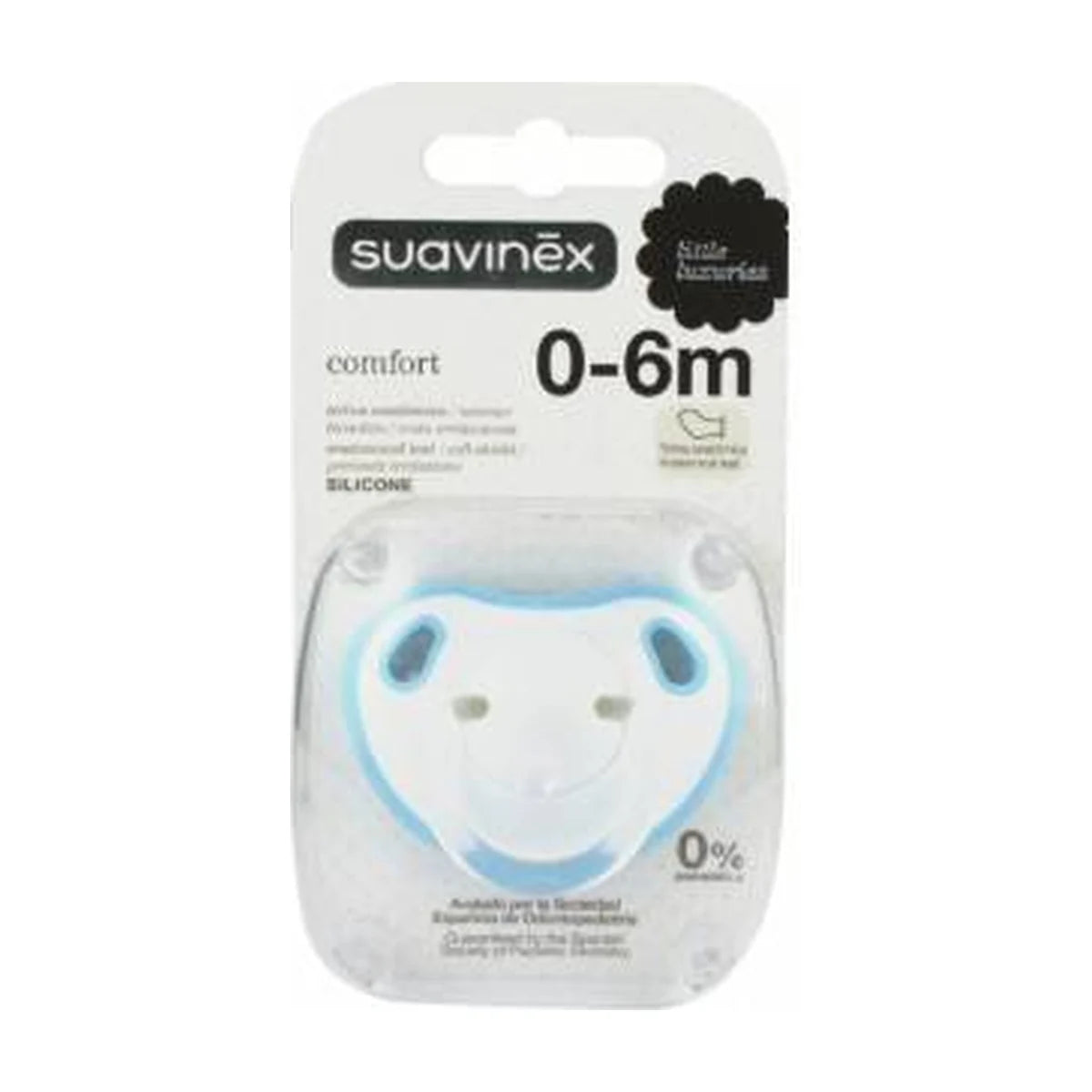 Suavinex Evolution Chupete Anatómico Silicona 0-6 Meses