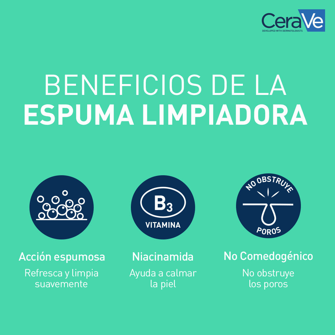 CeraVe Limpiador Espumoso