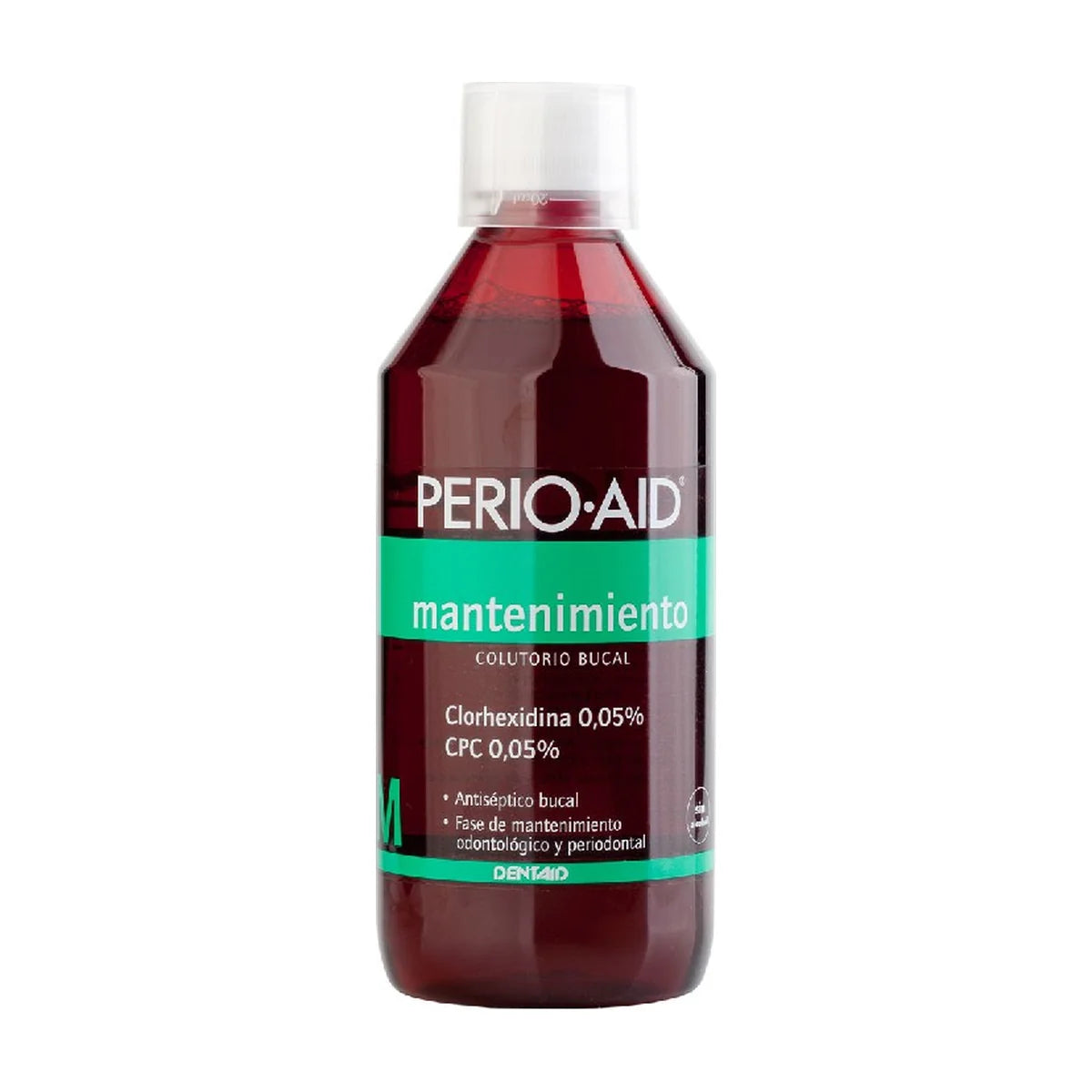 Perio-Aid Mantenimiento y Control Colutorio 0,05 % 500 ml