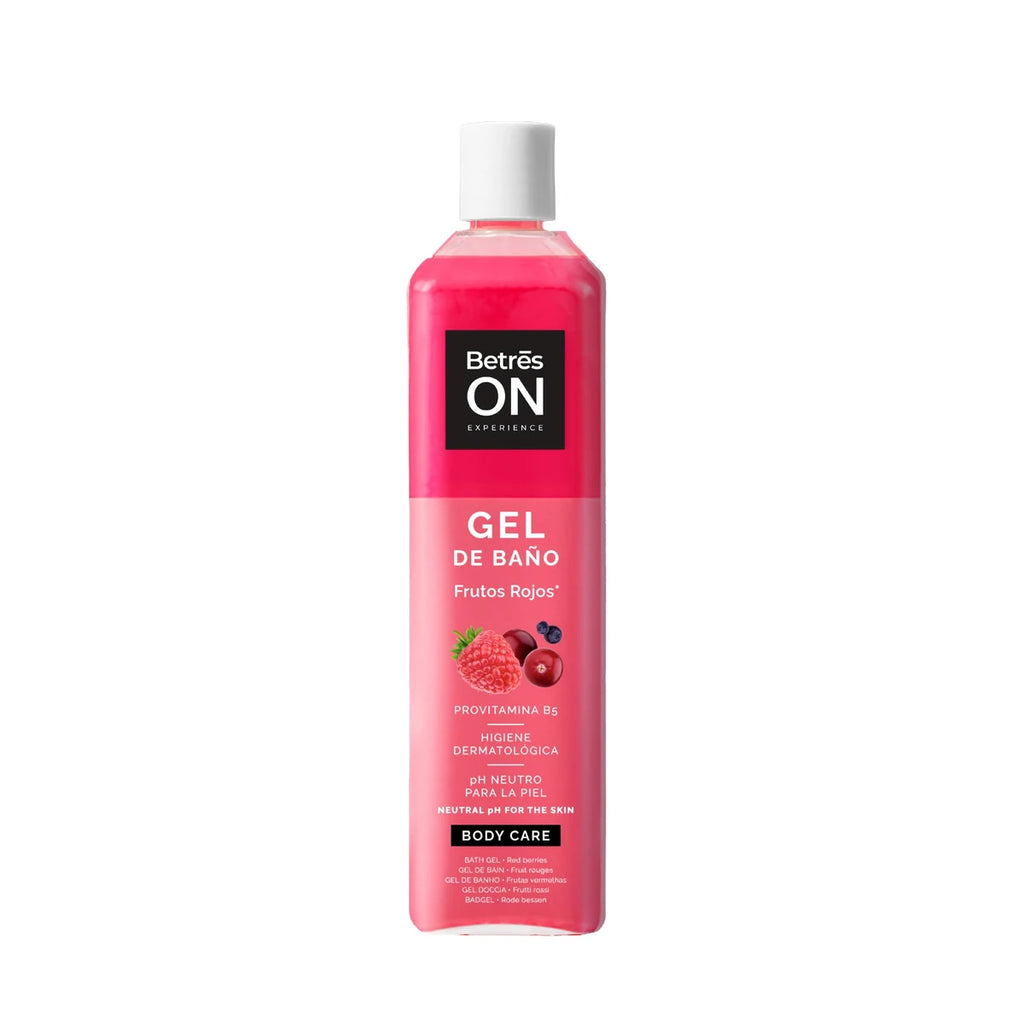 BETRES ON Gel de Baño Frutos Rojos