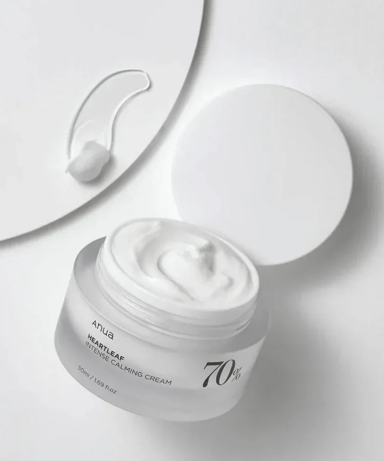 ANUA Heartleaf 70 Intense Calming Cream | Crema Facial Calmante e Hidratante