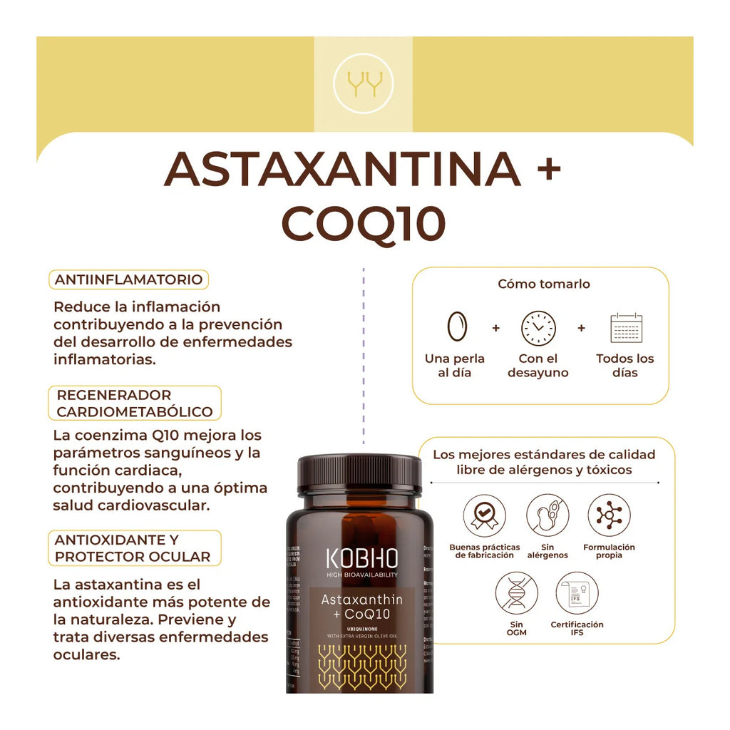 KOBHO Astaxantina + CoQ10