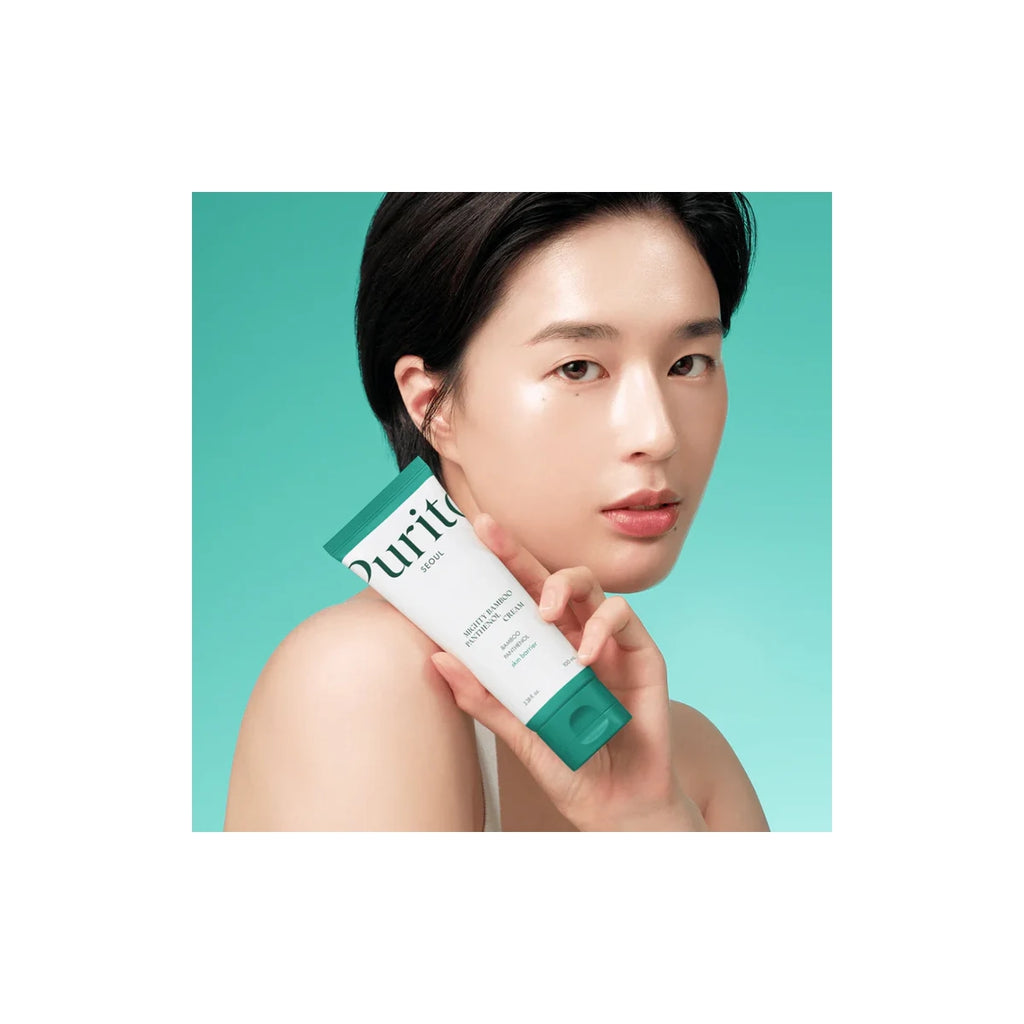 PURITO Mighty Bamboo Panthenol Cream | Crema Facial Calmante e Hidratante