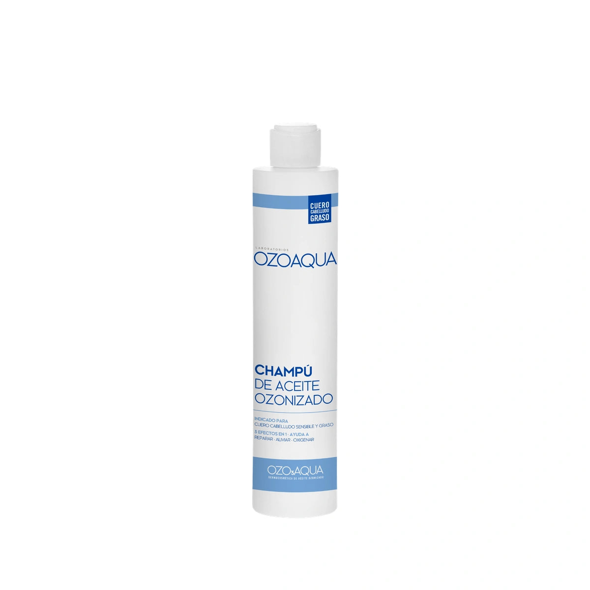 OZOAQUA Champú de Aceite Ozonizado Cuero cabelludo graso