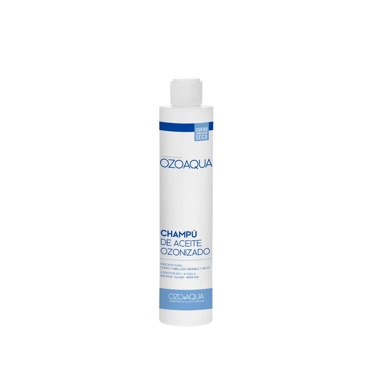OZOAQUA Champú de Aceite Ozonizado Cuero cabelludo seco