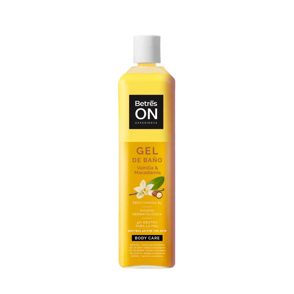 BETRES ON Gel de Baño Vainilla & Macadamia