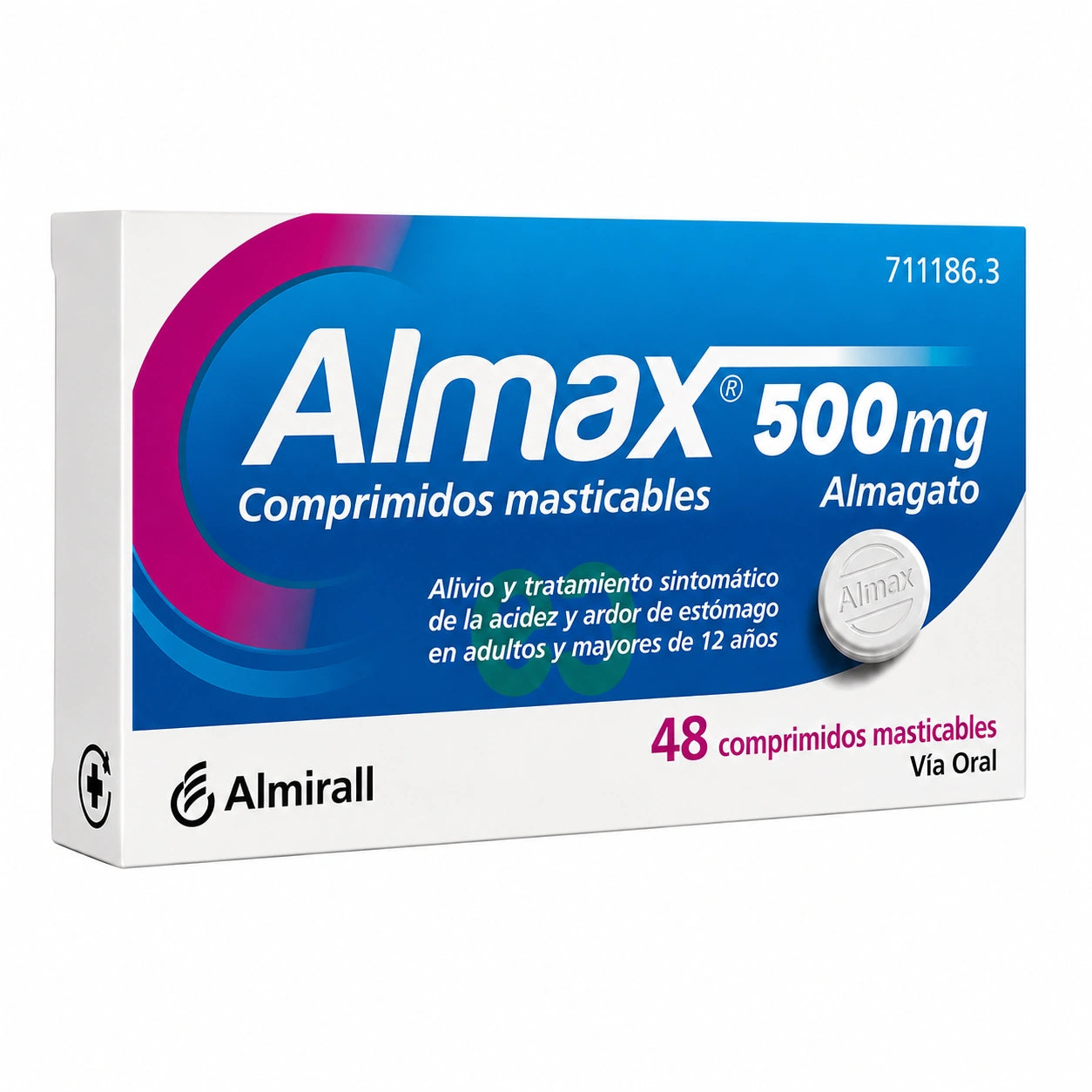 Almax 500 mg Comprimidos Masticables