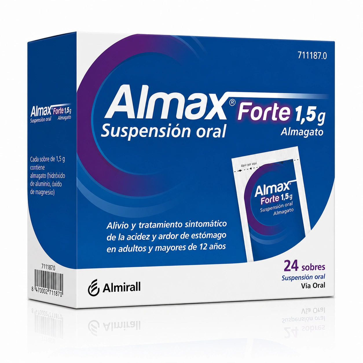 Almax Forte 1,5 g suspensión oral