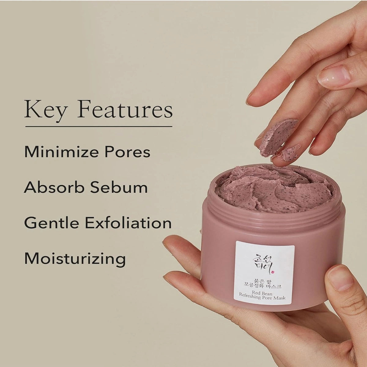 Beauty of Joseon Red Bean Refreshing Pore Mask | Mascarilla de Poros y Sebo