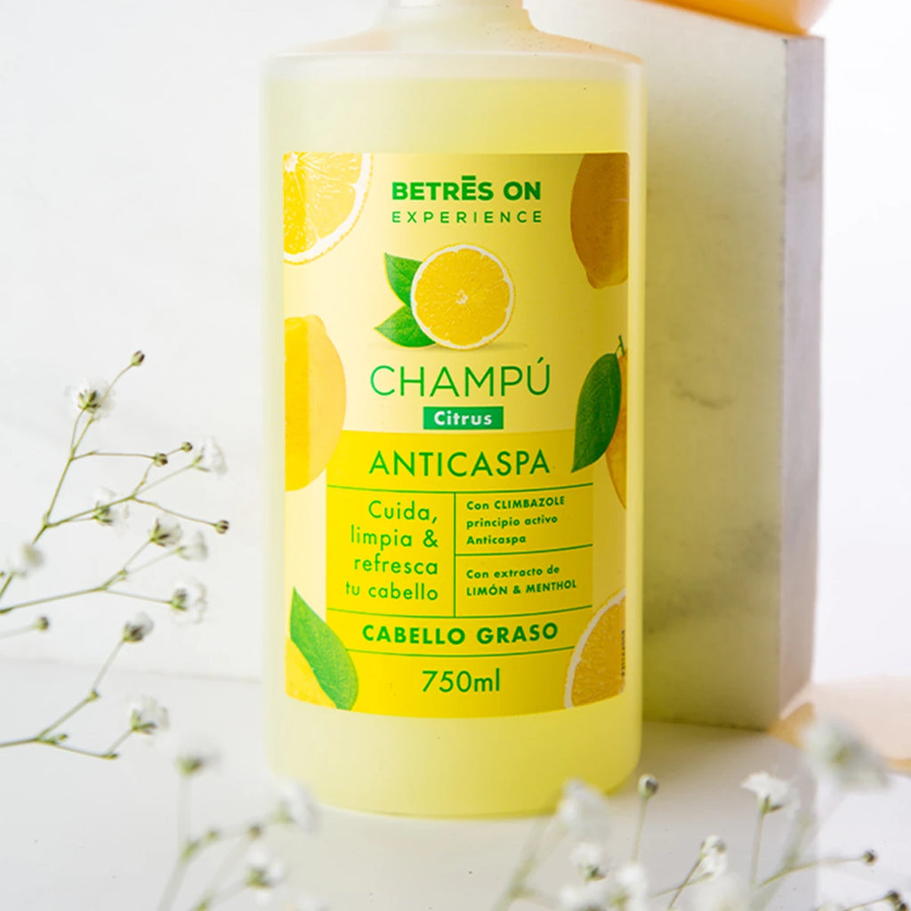 BETRES ON Champú Anticaspa Citrus
