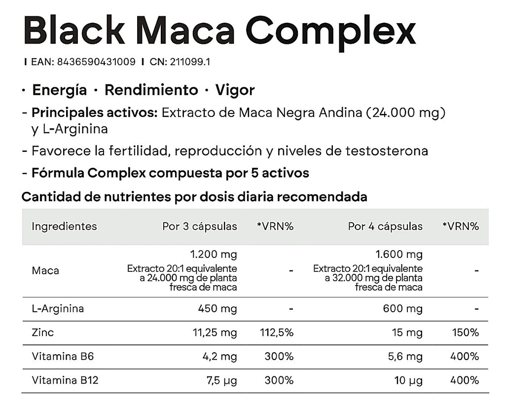 NUTRALIE Black Maca