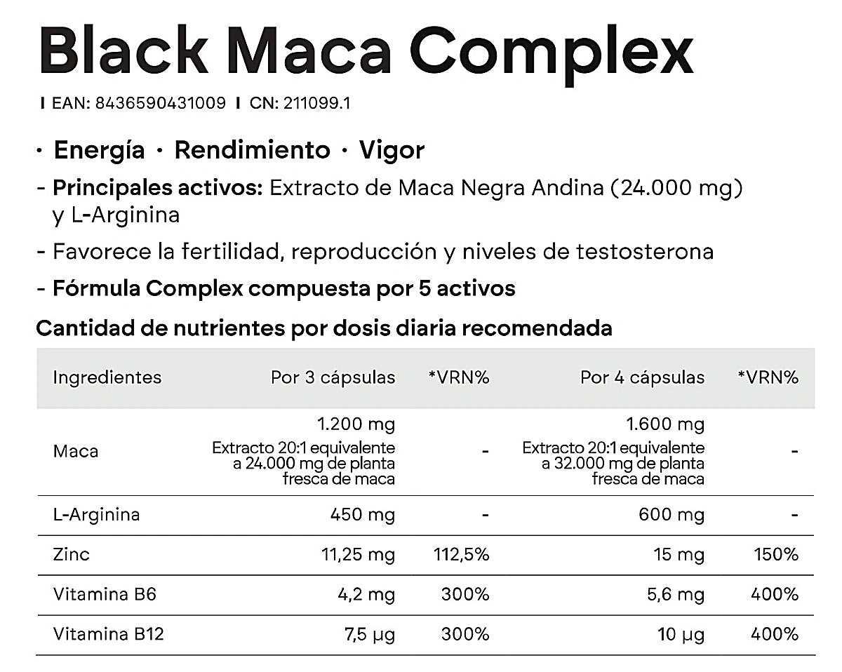 NUTRALIE Black Maca